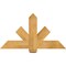 Ekena Millwork Kennewick Rough Sawn Timber Gable Bracket, Western Red Cedar, 48"W x 26"H x 2"D x 6"F, 13/12 Pitch GBW048X26X0206KEN00RWR - alternate 1